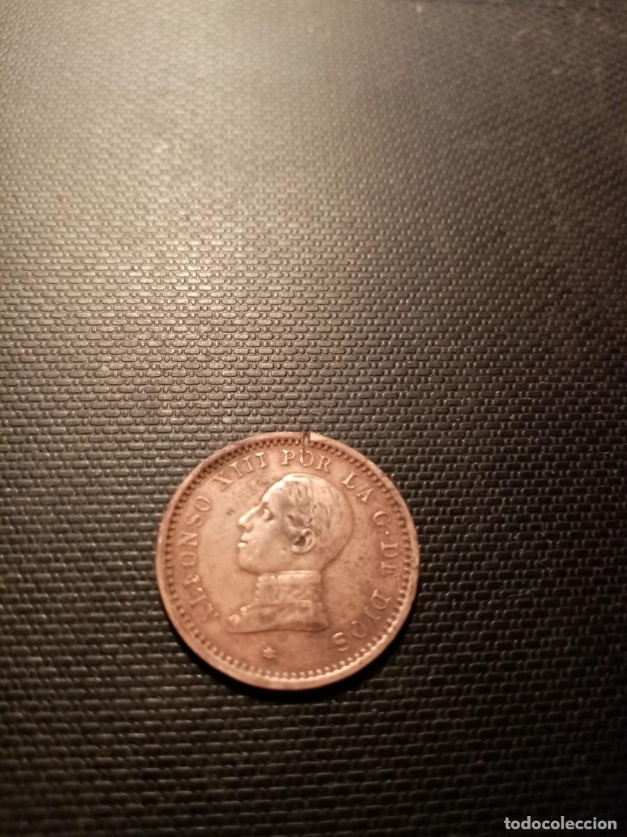Monedas de Espa&ntilde;a: MONEDA DE 2 CENTIMOS ALFONSO XIII A&Ntilde;O 1912 - Foto 1
