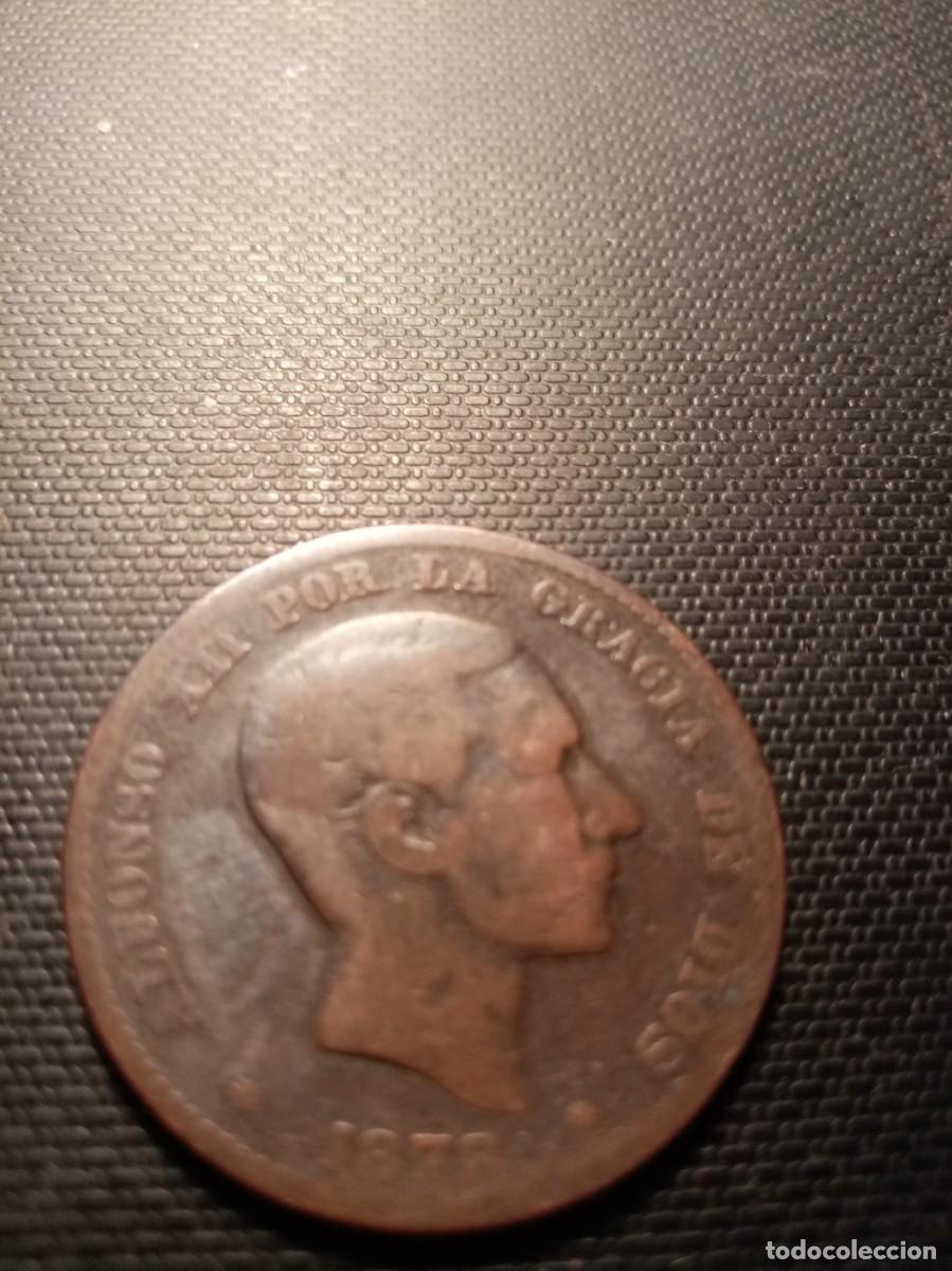 Monedas de Espa&ntilde;a: MONEDA DE 10 CENTIMOS ALFONSO XII A&Ntilde;O 1878 - Foto 1