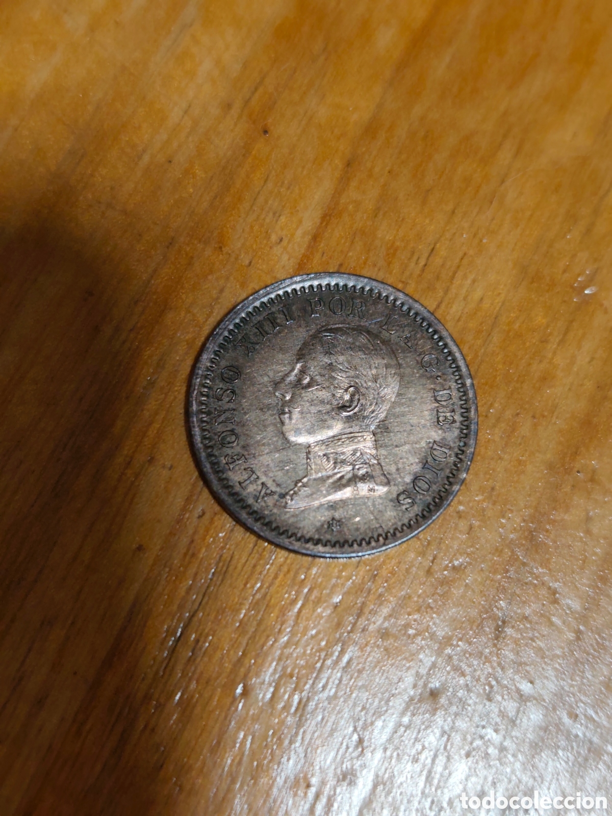 Monedas de Espa&ntilde;a: 2 centimos 1911 Alfonso XIII - Foto 3