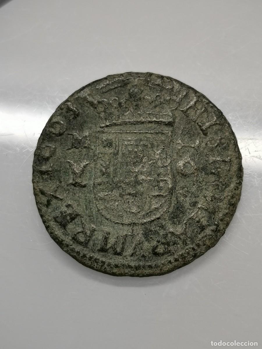 Monedas de Espa&ntilde;a: Felipe IV 16 Maraved&iacute;s 1663 Madrid. MY - Foto 5