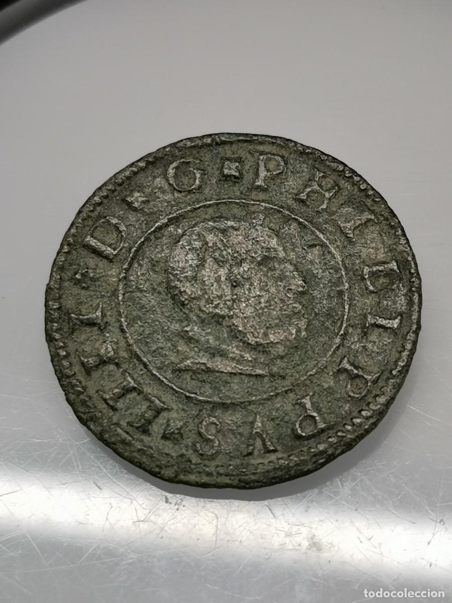 Monedas de Espa&ntilde;a: Felipe IV 16 Maraved&iacute;s 1663 Madrid. MY - Foto 6