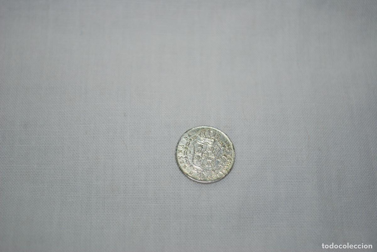 Monedas de Espa&ntilde;a: UN REAL DE ISABEL I I , 1845 - Foto 3