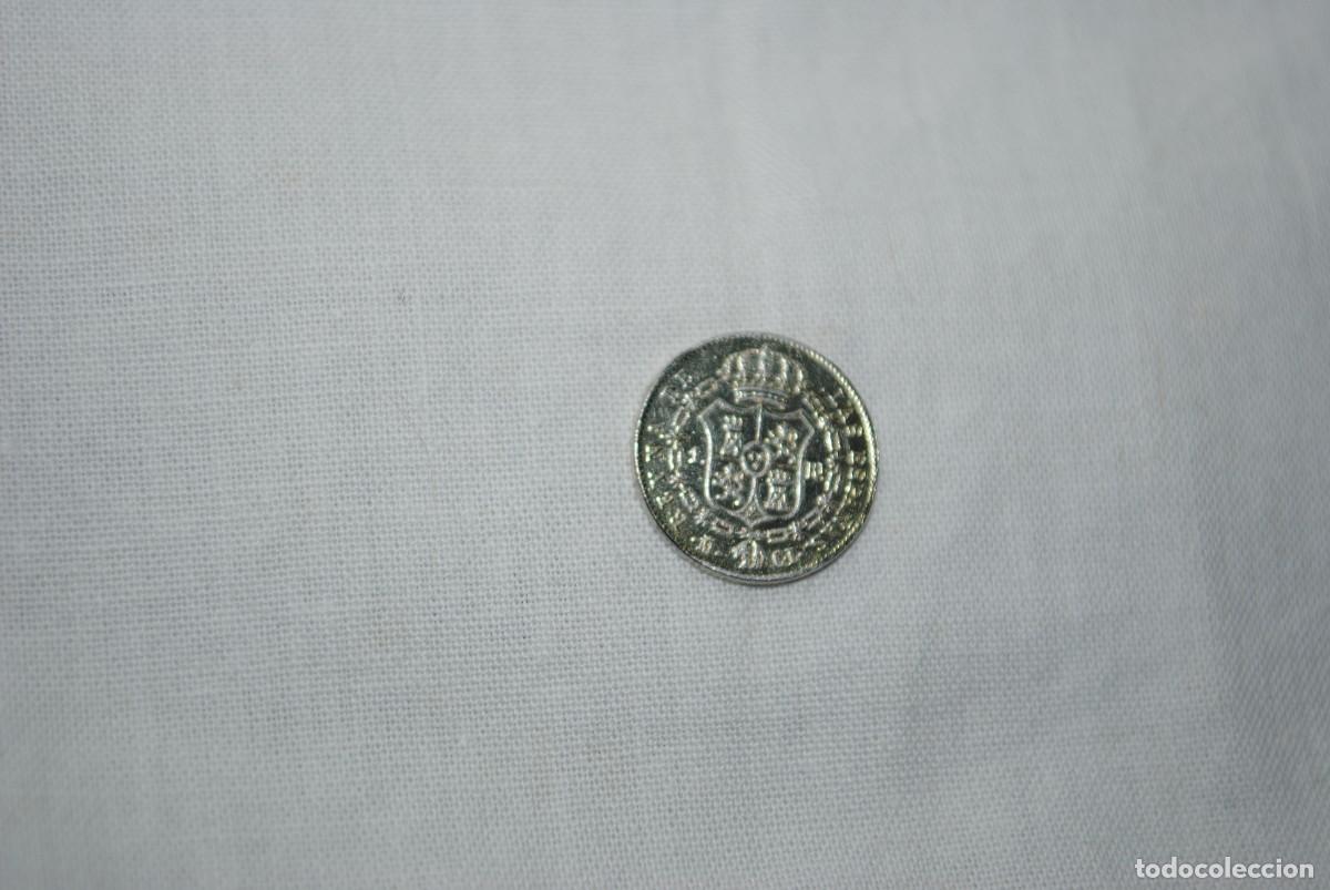 Monedas de Espa&ntilde;a: UN REAL DE ISABEL I I , 1845 - Foto 4