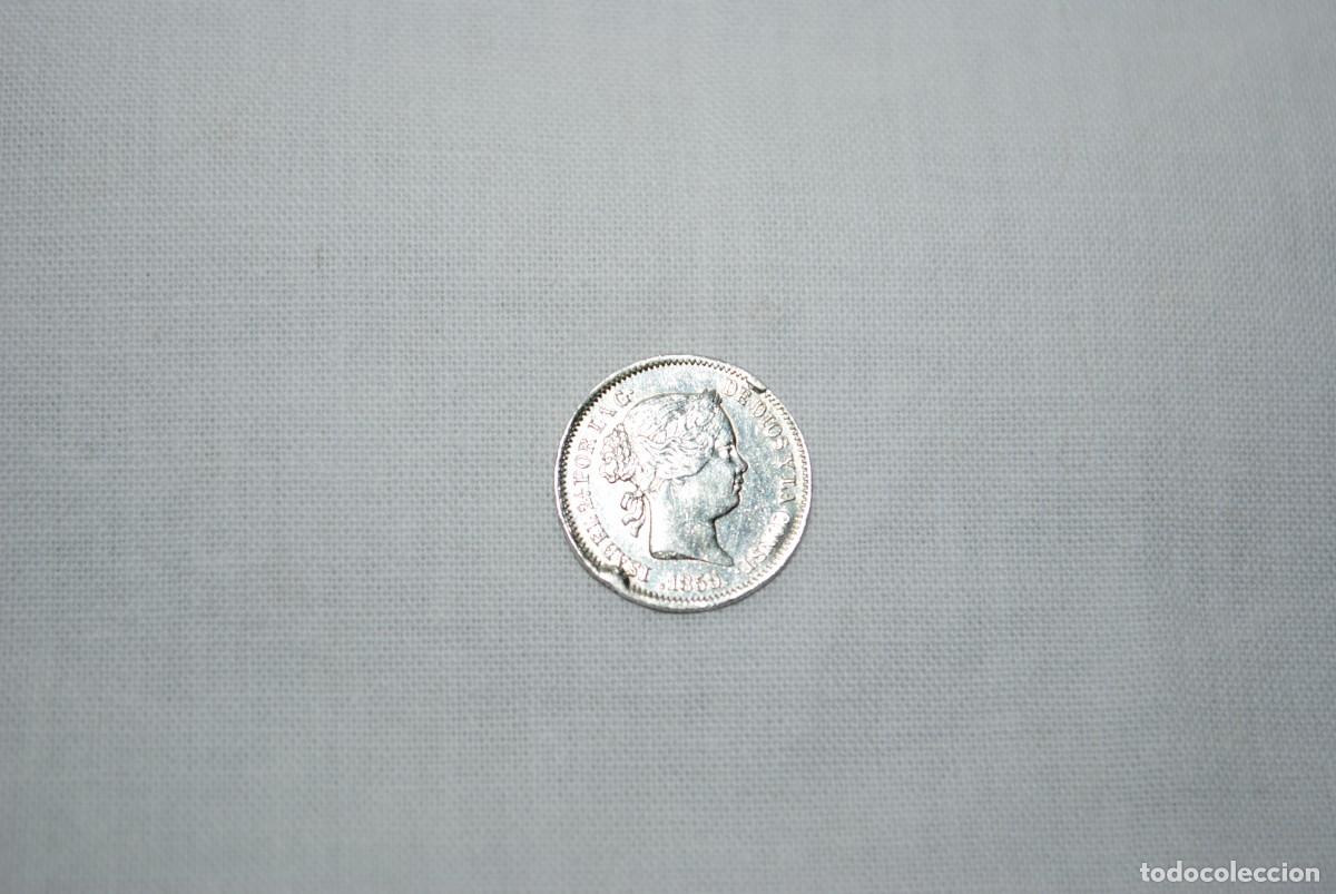 Monedas de Espa&ntilde;a: 50 CENTIMOS ISABEL I I , 1859 - Foto 1