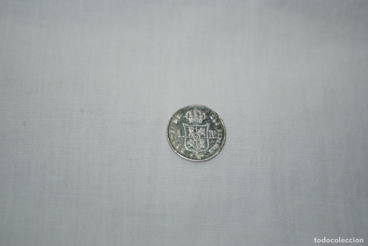 Monedas de Espa&ntilde;a: UN REAL DE ISABEL II, 1858 - Foto 3