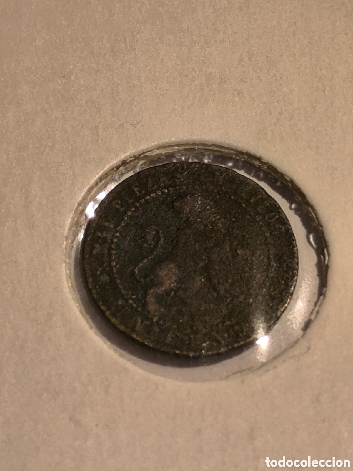 Monedas de Espa&ntilde;a: Moneda 1 CMS cobre 1870 OM - Foto 2