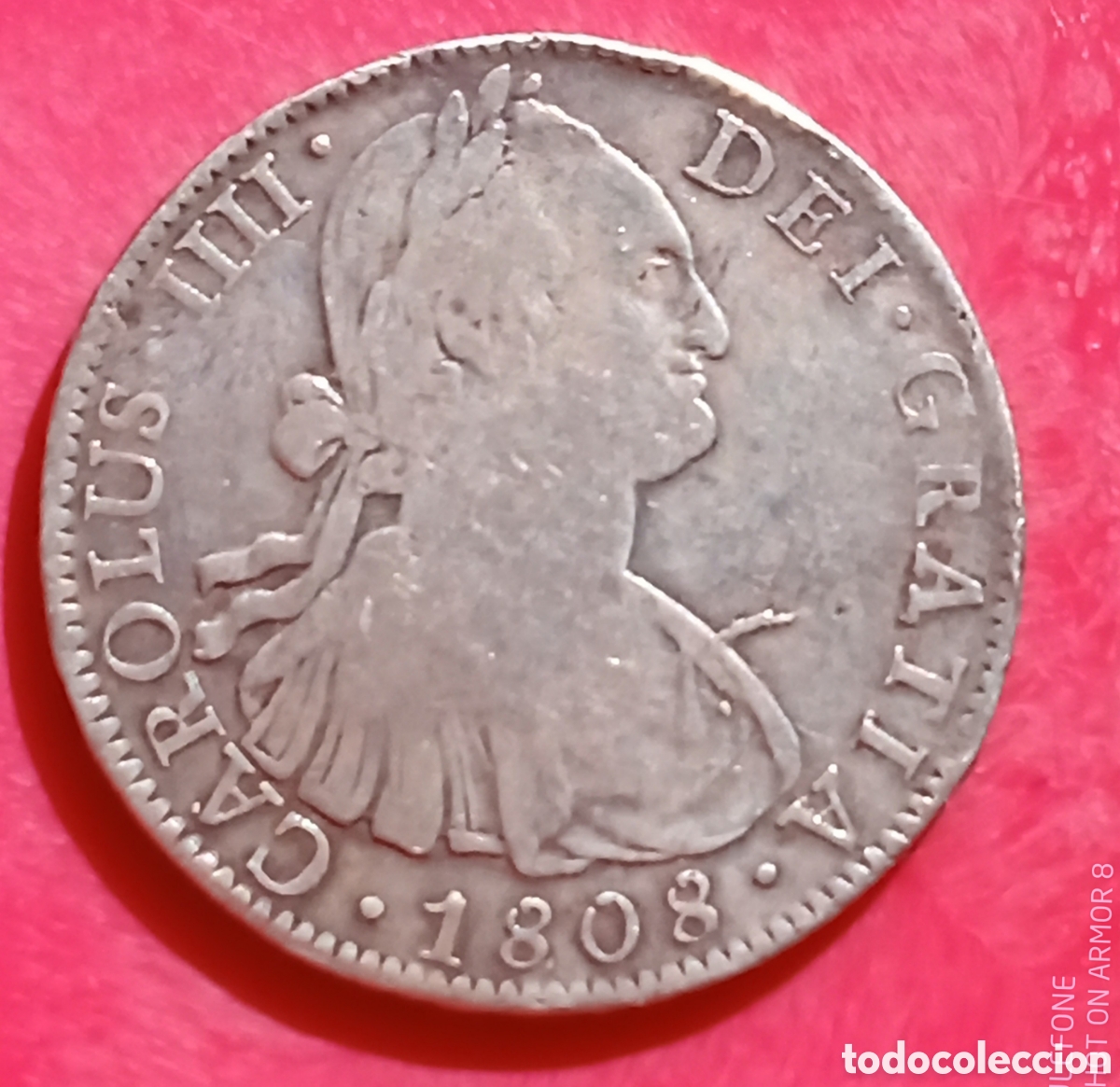Monedas de Espa&ntilde;a: 8 Reales 1808 plata - M&eacute;xico TH - RC - Foto 1