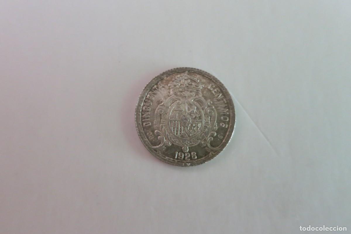 Monedas de Espa&ntilde;a: Espa&ntilde;a 50 centimos 1926 preciosa - Foto 2