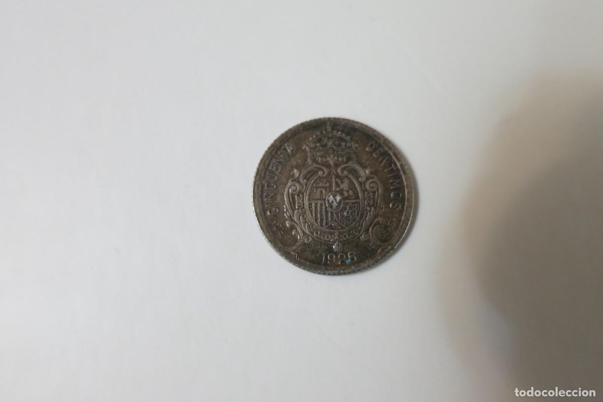 Monedas de Espa&ntilde;a: Espa&ntilde;a 50 centimos 1926 - Foto 2