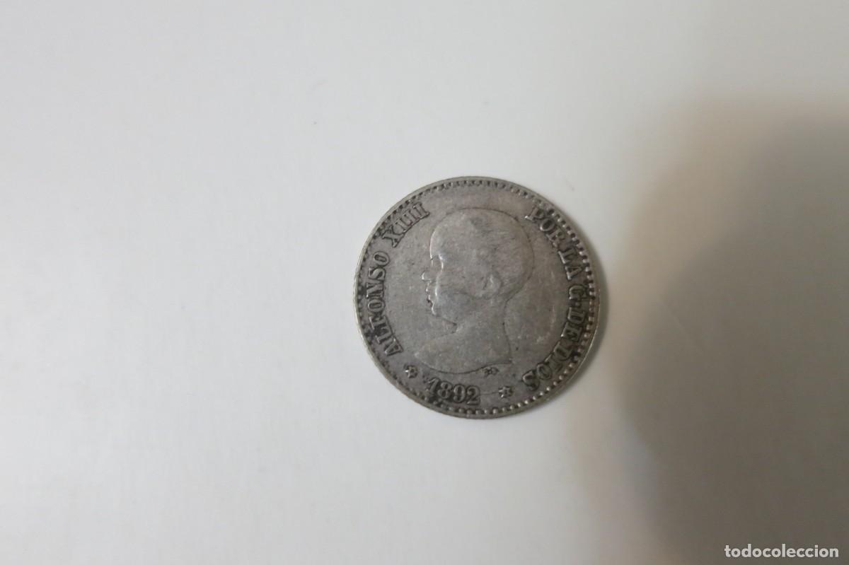 Monedas de Espa&ntilde;a: Espa&ntilde;a 50 centimos 1892 - Foto 1