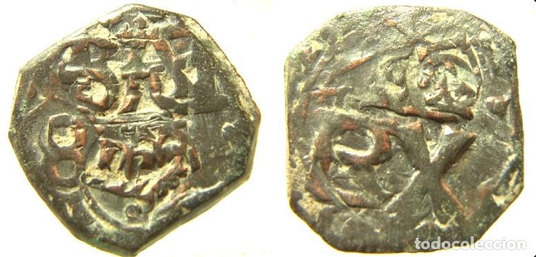 Monedas de Espa&ntilde;a: Moneda de 8 maraved&iacute;s resellados a identificar - Foto 1