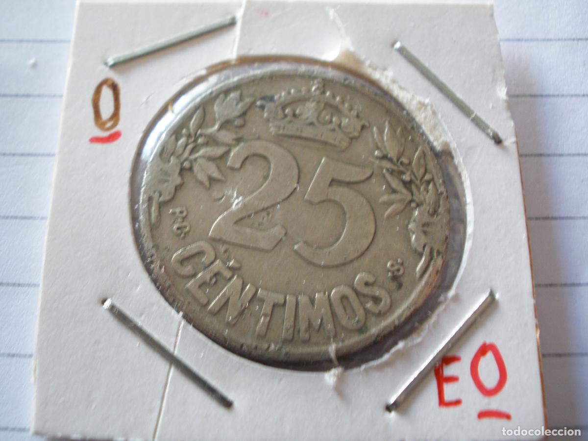 Monedas de Espa&ntilde;a: Moneda de 25 C&eacute;ntimos de 1925 - Espa&ntilde;a, Alfonso XIII - Foto 4