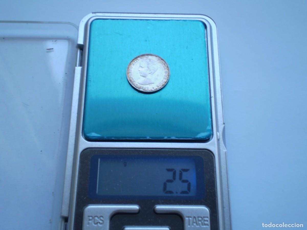 Monedas de Espa&ntilde;a: Espa&ntilde;a 50 c&eacute;ntimos de plata 1892 PGM cd17 - Foto 4