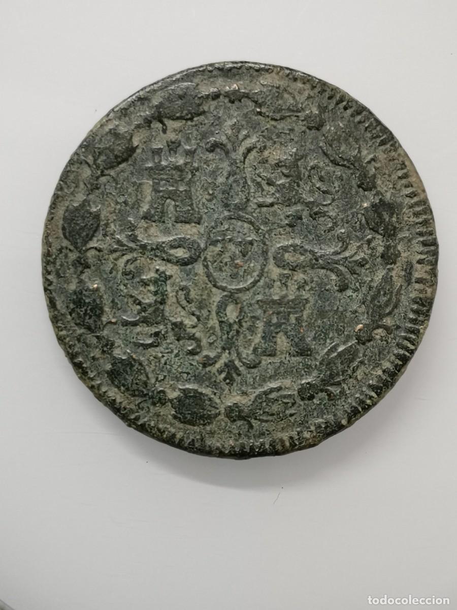 Monedas de Espa&ntilde;a: Fernando VII 8 Maraved&iacute;s 1820 Ceca de Jubia. - Foto 2
