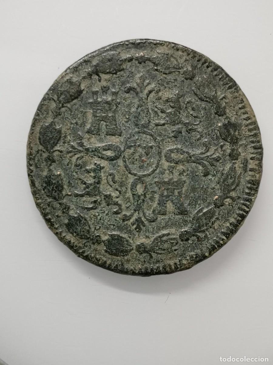 Monedas de Espa&ntilde;a: Fernando VII 8 Maraved&iacute;s 1820 Ceca de Jubia. - Foto 4