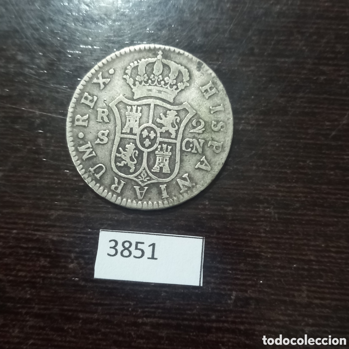 Monedas de Espa&ntilde;a: Espa&ntilde;a 2 reales 1808 - Foto 2