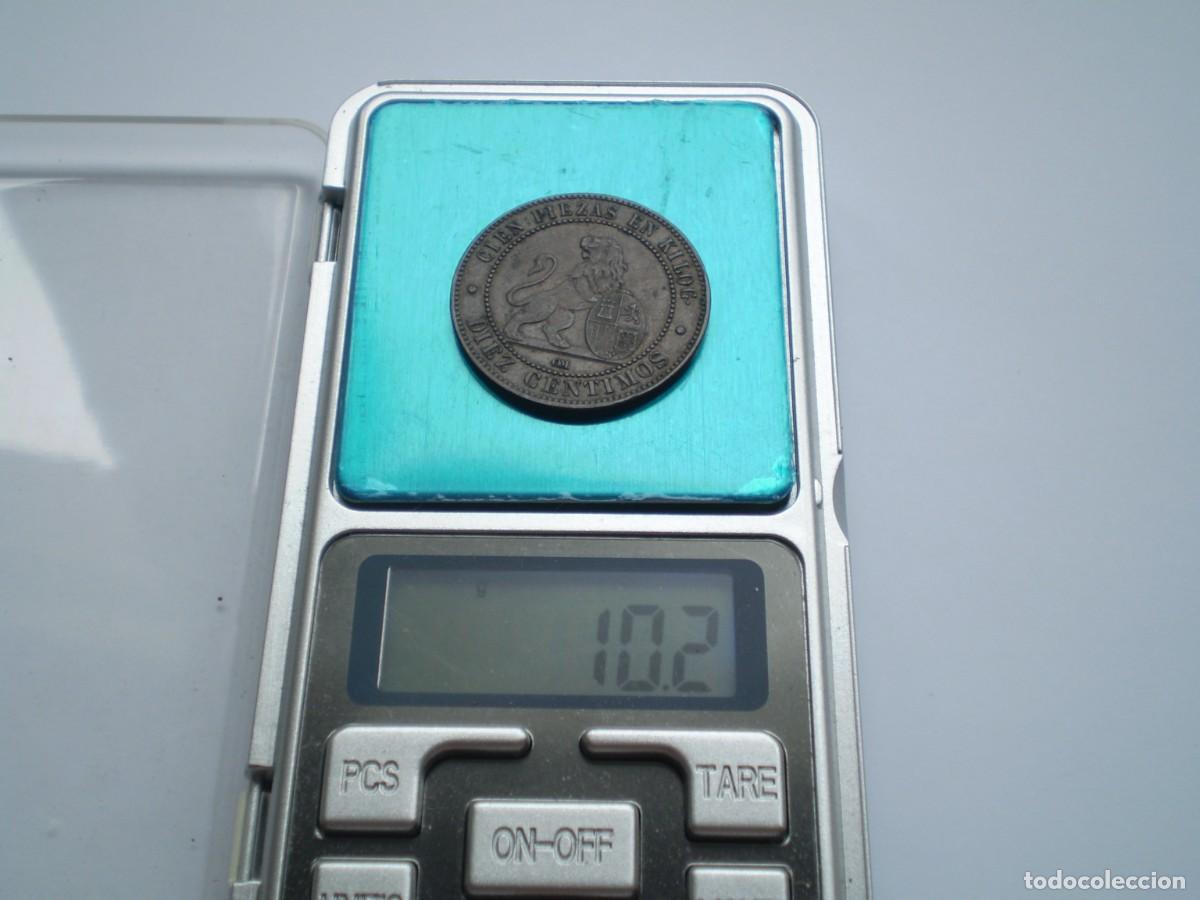 Monedas de Espa&ntilde;a: 28SCE14 Espa&ntilde;a 1870 OM 10 c&eacute;ntimos - Foto 6