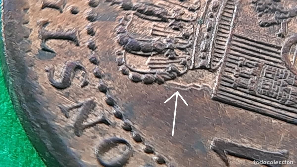Monedas de Espa&ntilde;a: (ERROR-ESPA&Ntilde;A)(1906*6 SL V) 1 C&Eacute;NTIMO CON REPINTE EN REVERSO - Foto 1