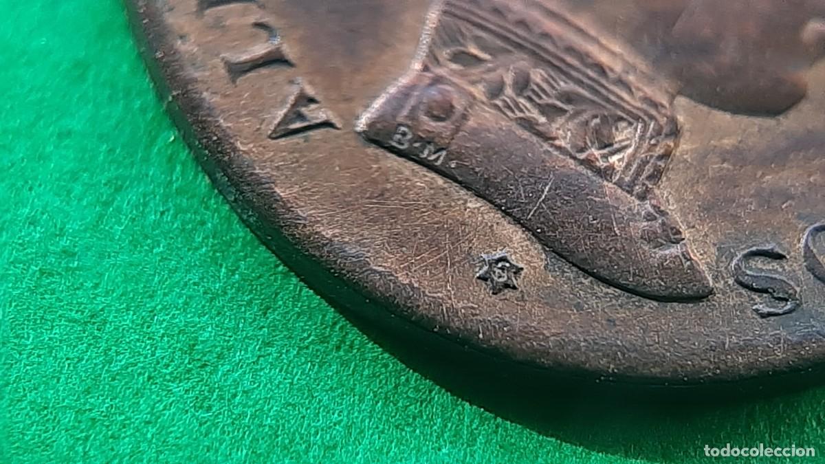Monedas de Espa&ntilde;a: (ERROR-ESPA&Ntilde;A)(1906*6 SL V) 1 C&Eacute;NTIMO CON REPINTE EN REVERSO - Foto 15