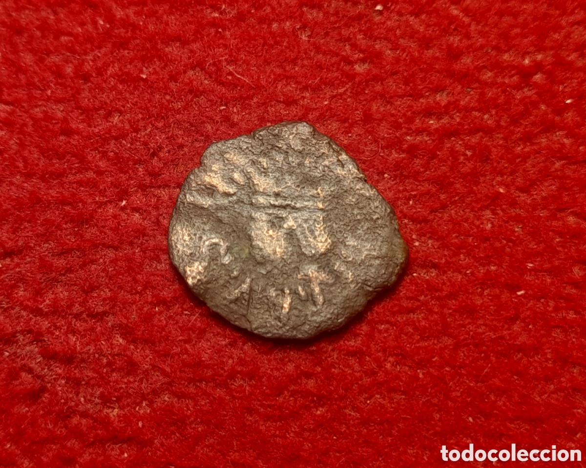 Monedas de Espa&ntilde;a: Moneda 1 denier 1610 - Foto 2