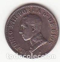 Monedas de Espa&ntilde;a: ESPA&Ntilde;A - 1 CENTIMO DE COBRE DE 1913 *3 - PCV - Foto 1