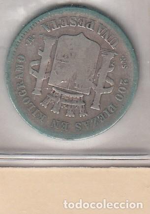 Monedas de Espa&ntilde;a: ESPA&Ntilde;A - 1 PESETA DE PLATA DE 1870 - Foto 2