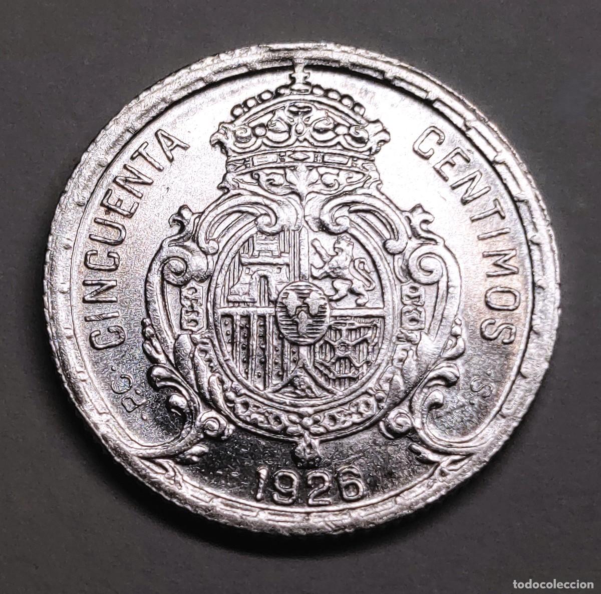 Monedas de Espa&ntilde;a: MONEDA DE PLATA ALFONSO XIII 1926, SC - Foto 2