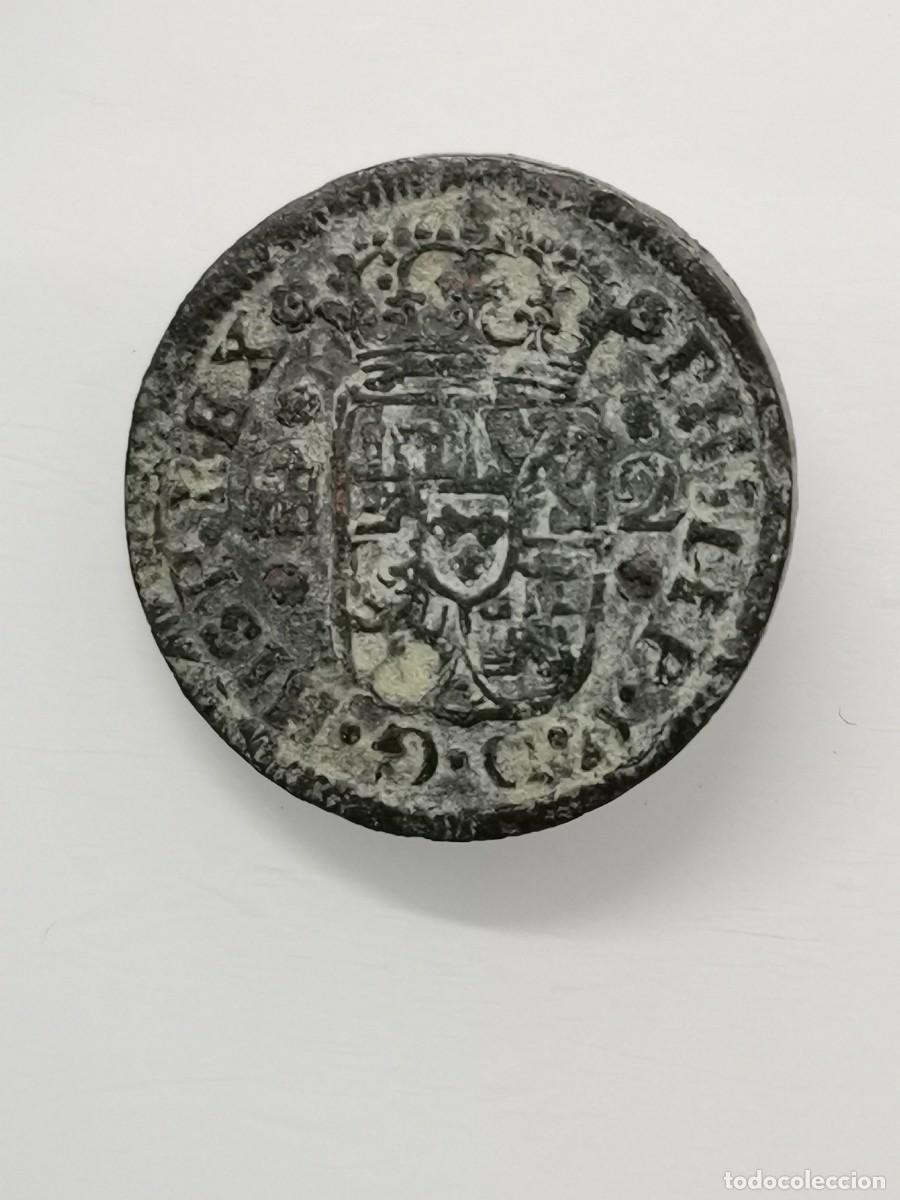 Monedas de Espa&ntilde;a: Felipe V - 2 Maraved&iacute;s 1746 Segovia. - Foto 2