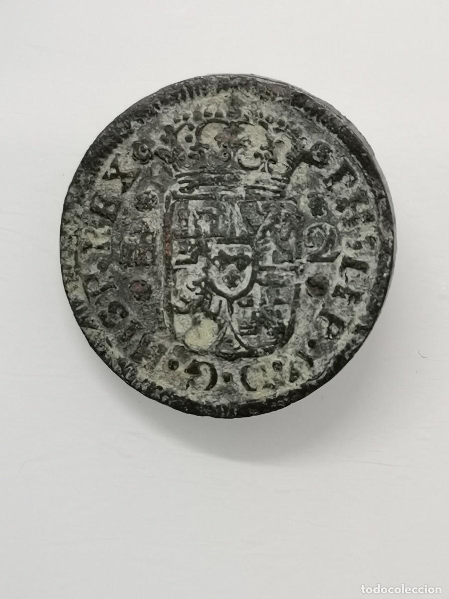 Monedas de Espa&ntilde;a: Felipe V - 2 Maraved&iacute;s 1746 Segovia. - Foto 4