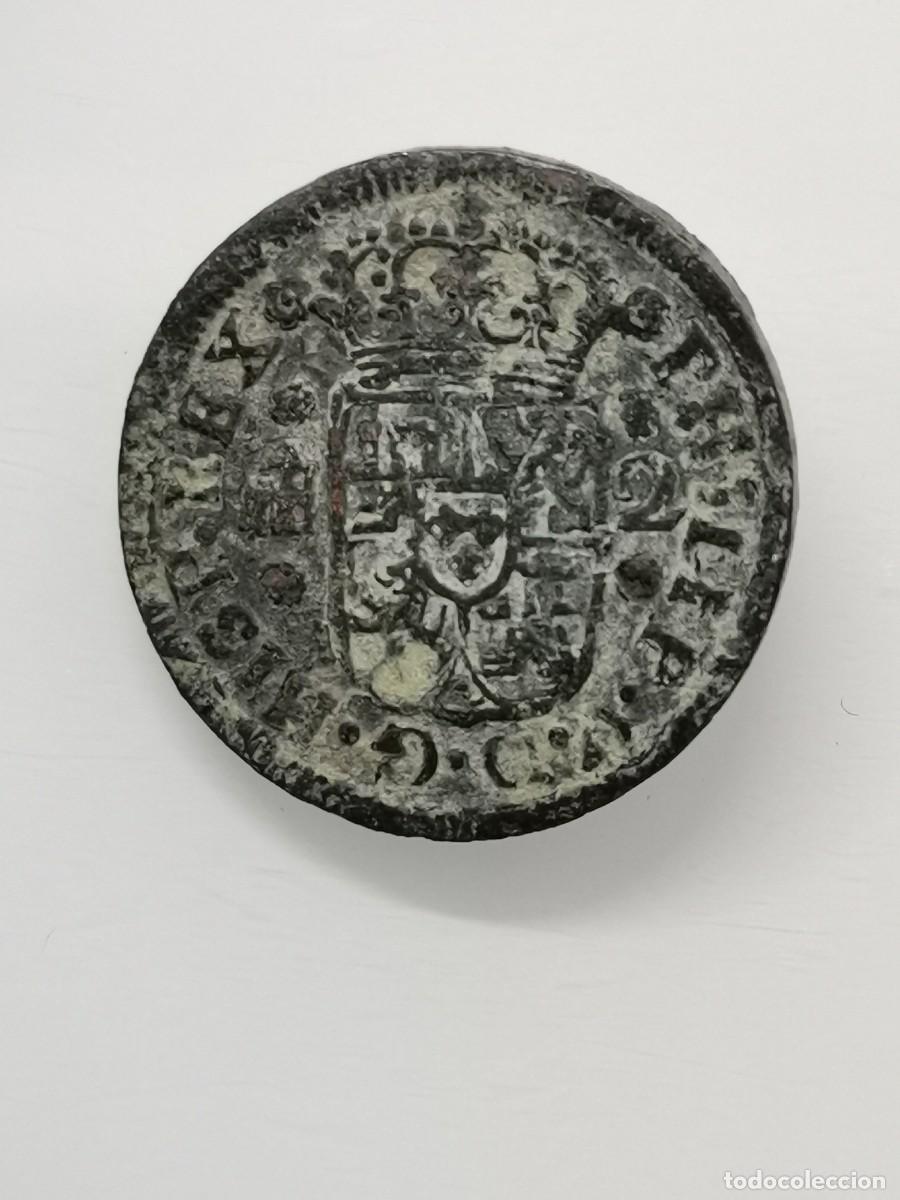 Monedas de Espa&ntilde;a: Felipe V - 2 Maraved&iacute;s 1746 Segovia. - Foto 6