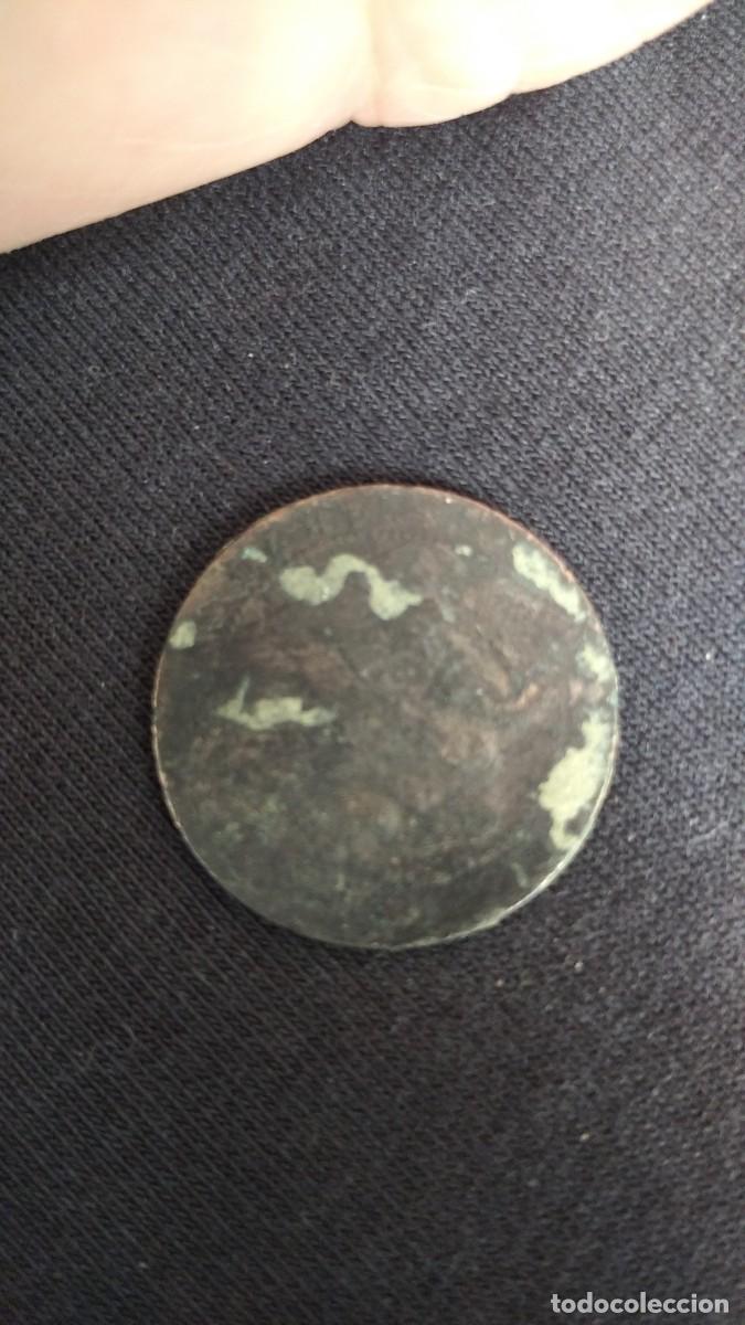 Monedas de Espa&ntilde;a: Antigua moneda resellada. - Foto 2