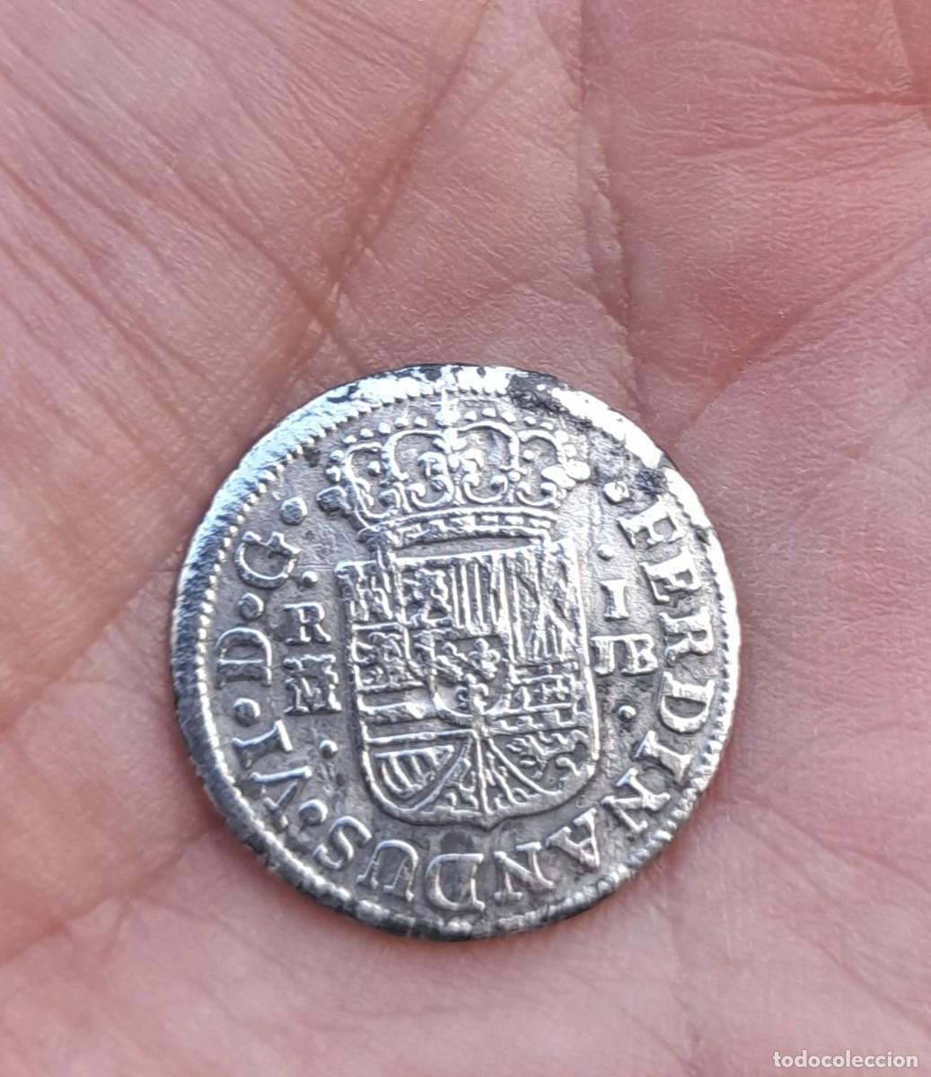 Monedas de Espa&ntilde;a: 1 Real plata Fernando VI - Foto 2