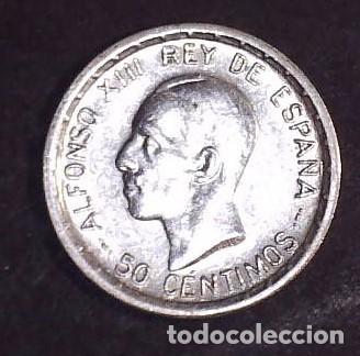 Monedas de Espa&ntilde;a: 50 centimos Alfonso XIII a&ntilde;o 1926 - Foto 1