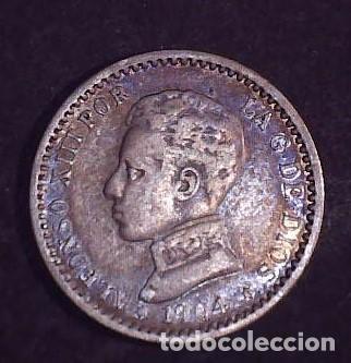 Monedas de Espa&ntilde;a: 50 centimos Alfonso XIII a&ntilde;o 1904 SMV - Foto 1