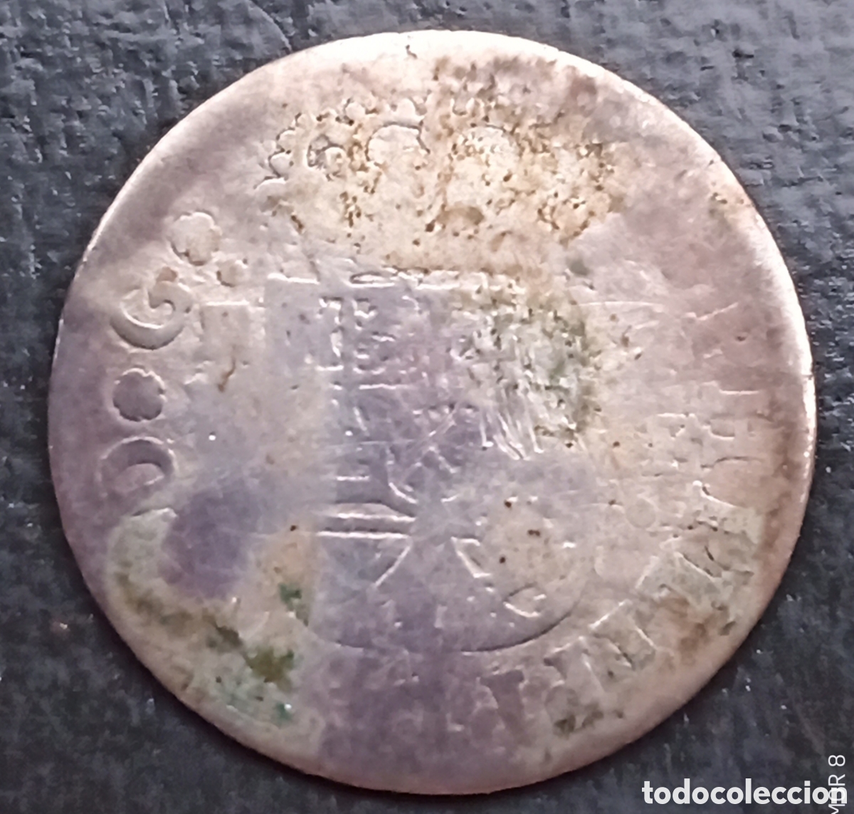 Monedas de Espa&ntilde;a: Moneda Felipe V - 2 Reales - Rc- - Foto 2