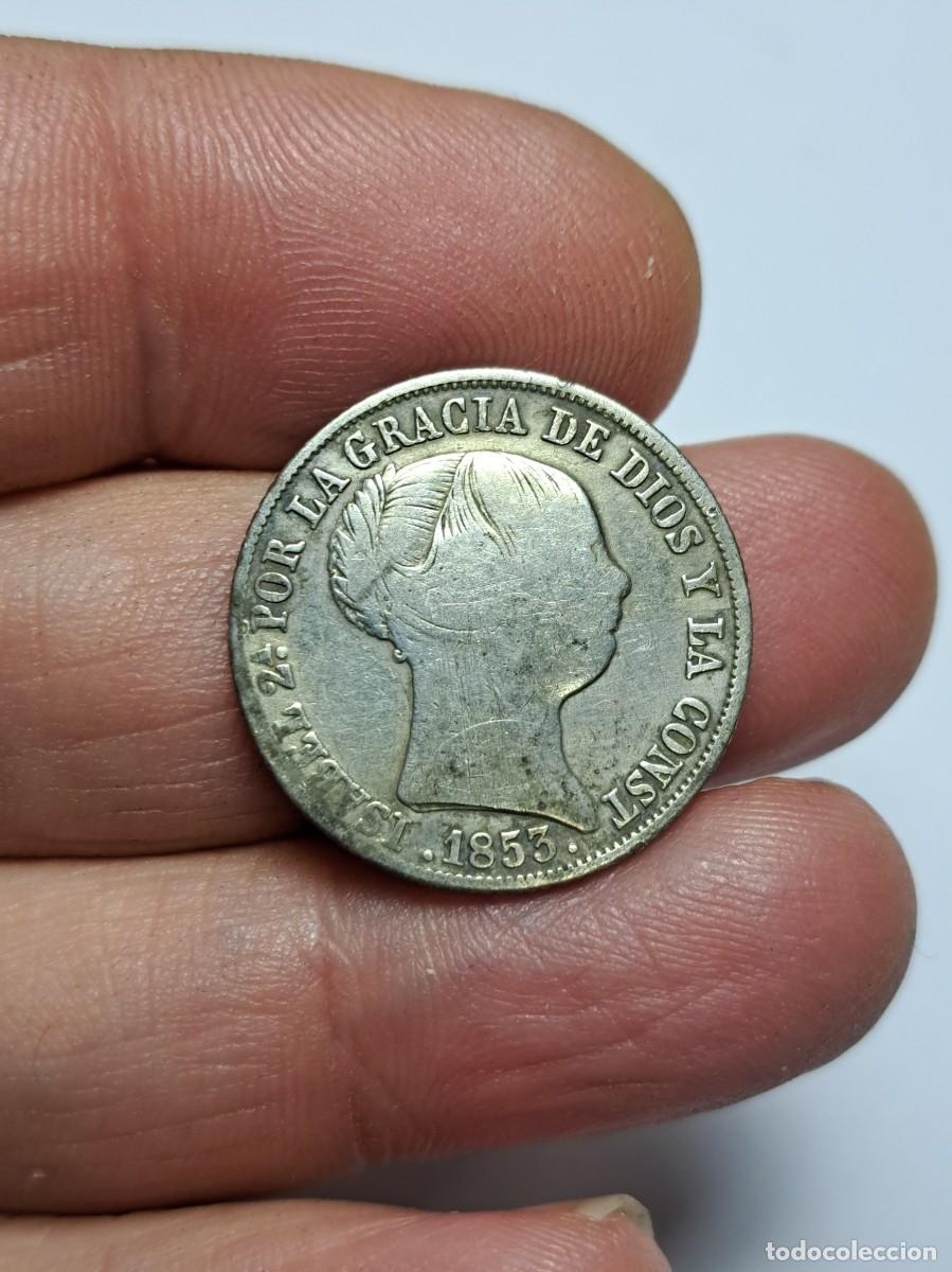 Monedas de Espa&ntilde;a: NT/ ISABEL II 4 REALES 1853 MADRID (E892) - Foto 2
