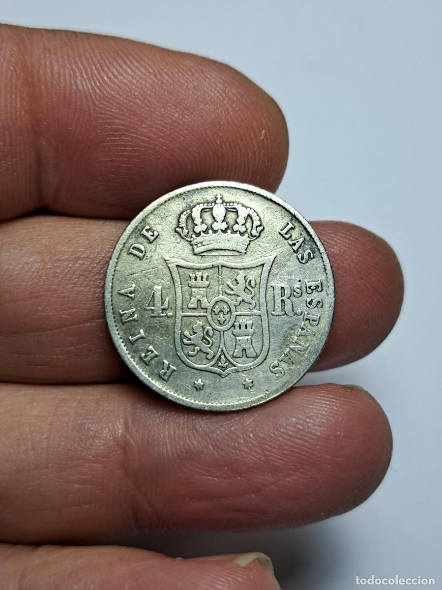 Monedas de Espa&ntilde;a: NT/ ISABEL II 4 REALES 1853 MADRID (E892) - Foto 4