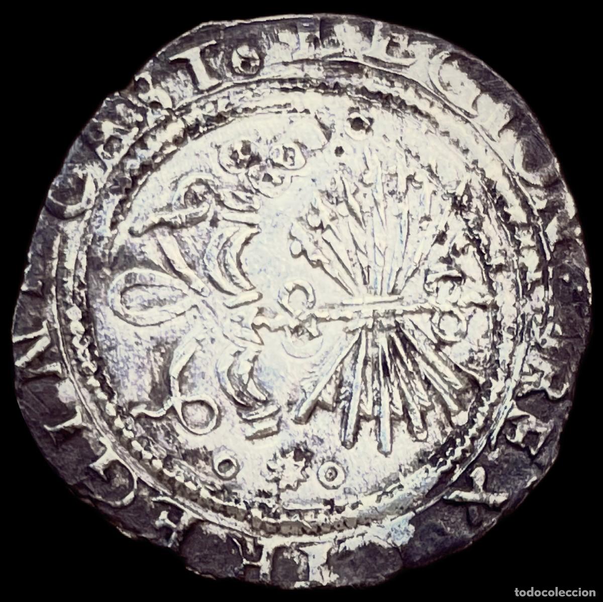 Monedas de Espa&ntilde;a: Real Reyes Cat&oacute;licos Sevilla - Foto 2