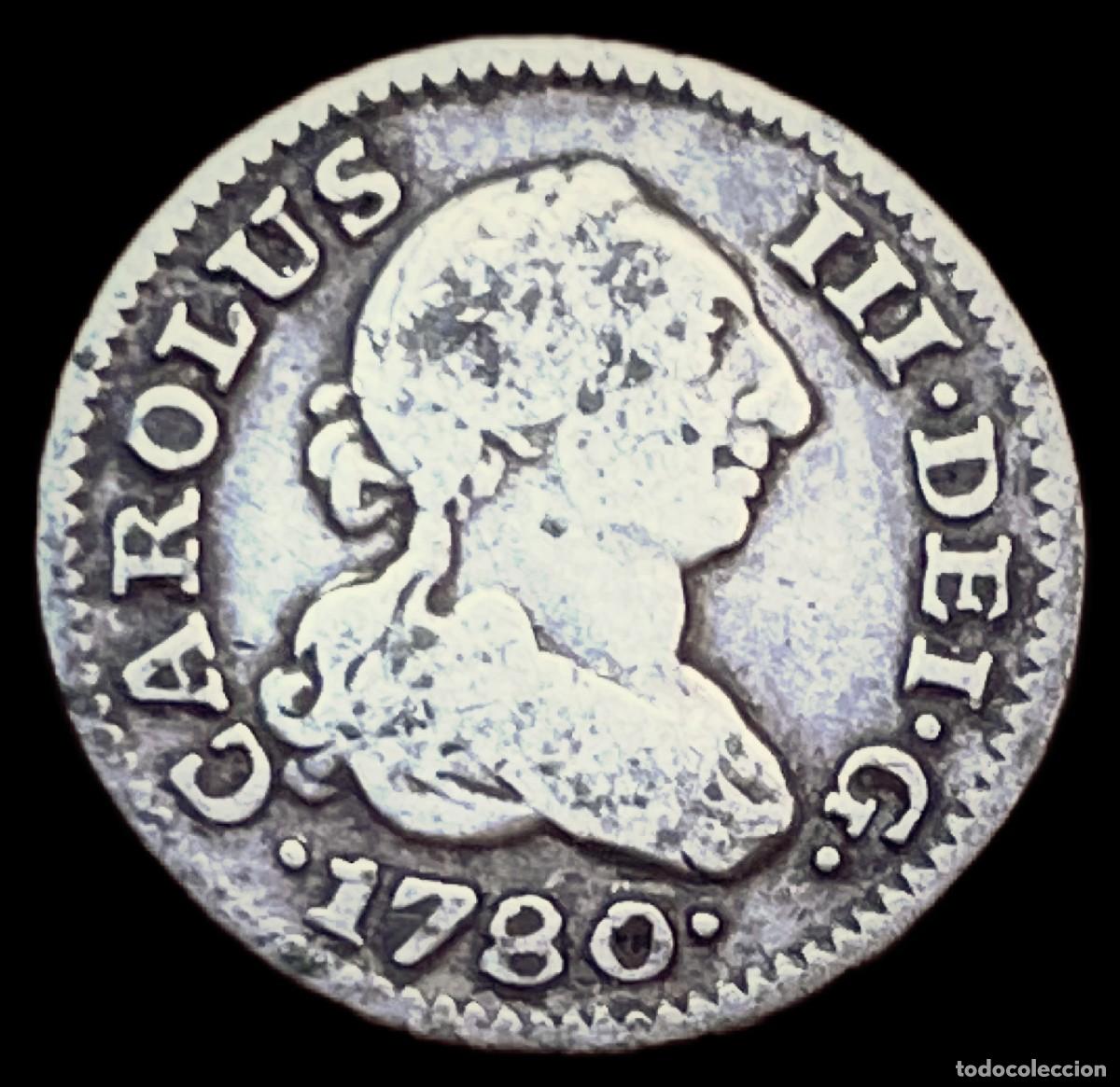 Monedas de Espa&ntilde;a: Medio Real Carlos III Madrid - Foto 1