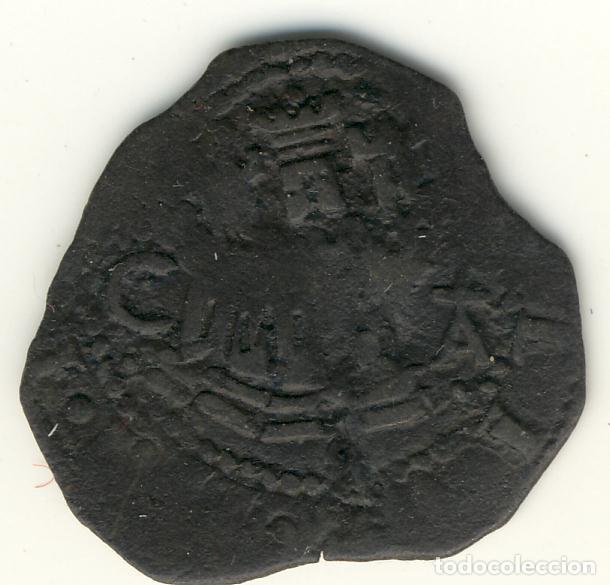 Monedas de Espa&ntilde;a: FELIPE II - 2 MARAVEDIS CECA DE CUENCA - DOBLE ACU&Ntilde;ACI&Oacute;N - Foto 1