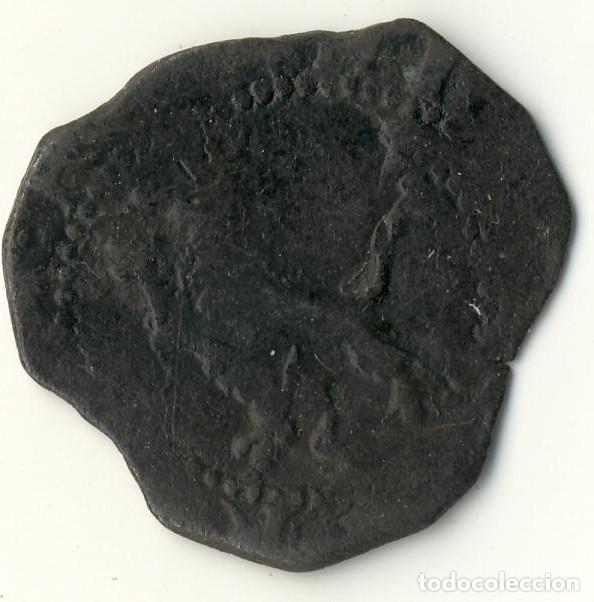 Monedas de Espa&ntilde;a: FELIPE II - 2 MARAVEDIS CECA DE CUENCA - DOBLE ACU&Ntilde;ACI&Oacute;N - Foto 2