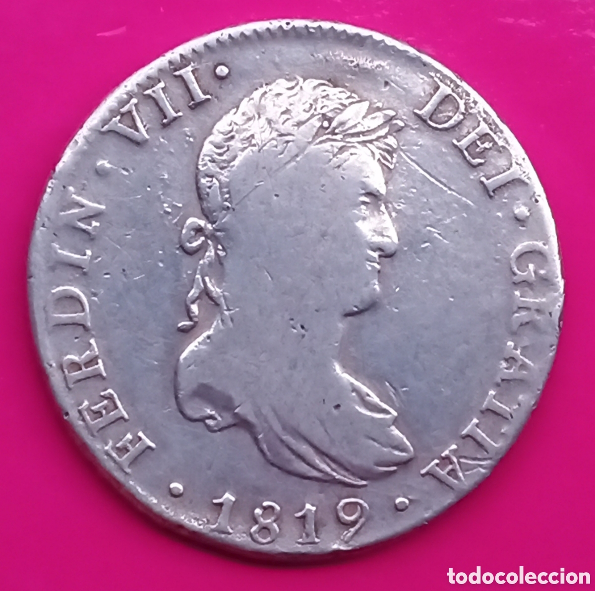 Monedas de Espa&ntilde;a: 8 Reales 1819 plata - RC - Foto 1