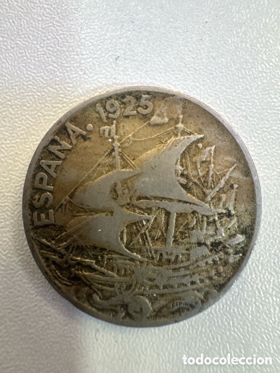 Monedas de Espa&ntilde;a: Moneda de 1925 Espa&ntilde;a - Foto 1