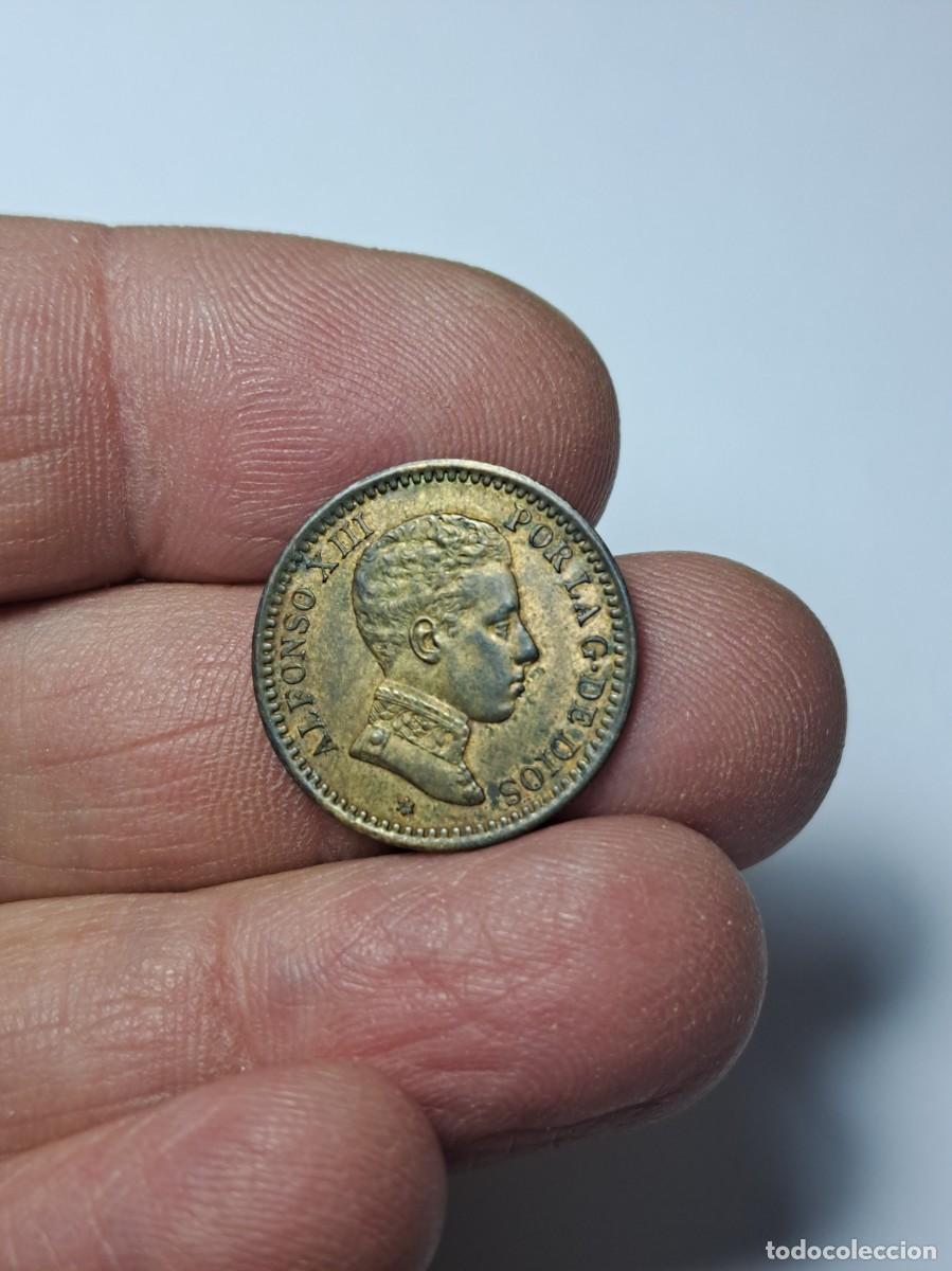Monedas de Espa&ntilde;a: NT / ALFONSO XIII 2 CENTIMO 1904 RESTOS DEL BRILLO ORIGINAL (E899) - Foto 3
