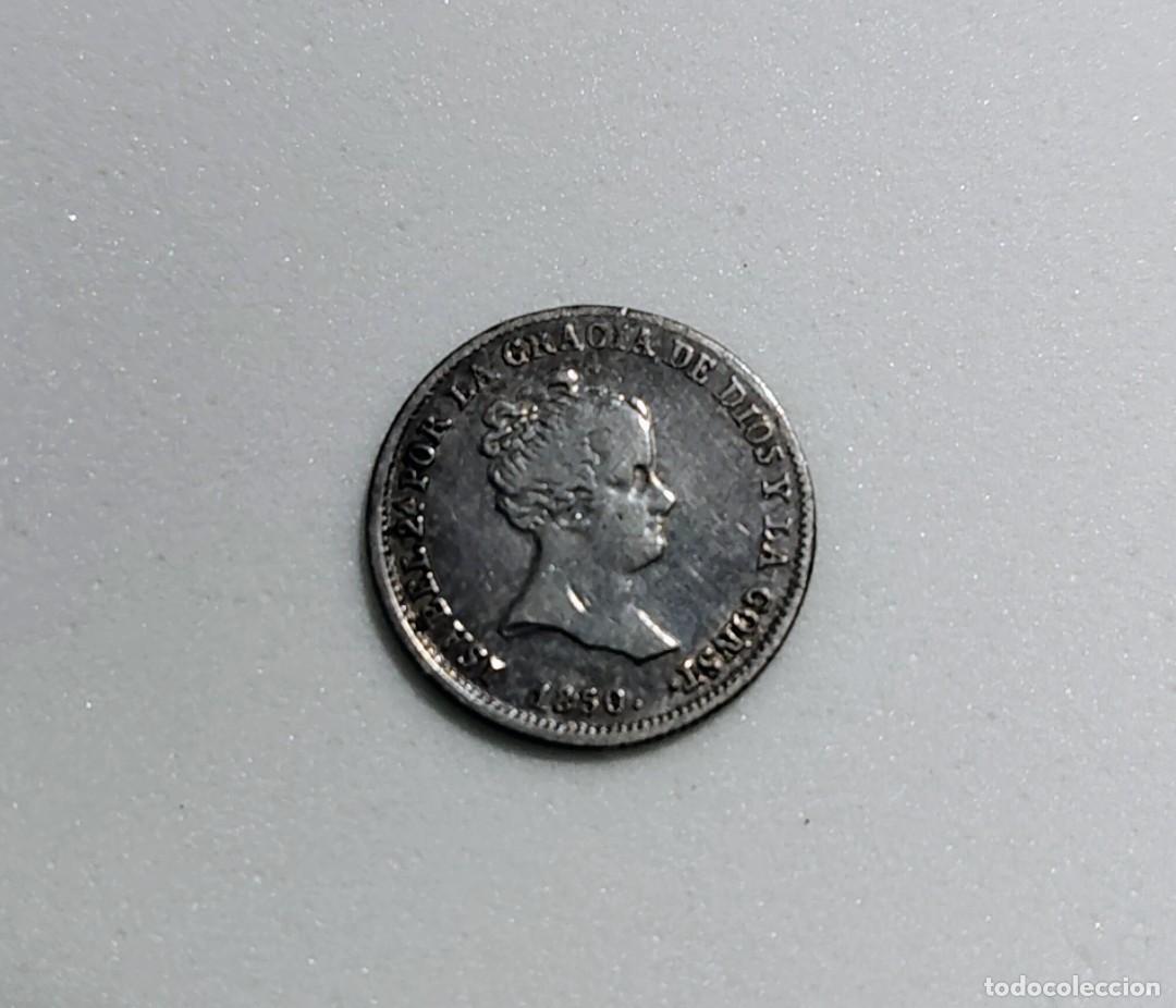 Monedas de Espa&ntilde;a: 1 REAL DE PLATA ISABEL II 1850 - Foto 1