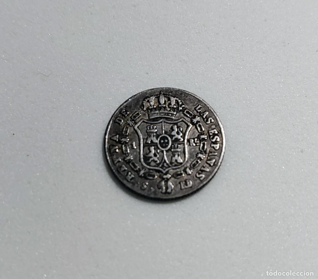Monedas de Espa&ntilde;a: 1 REAL DE PLATA ISABEL II 1850 - Foto 2