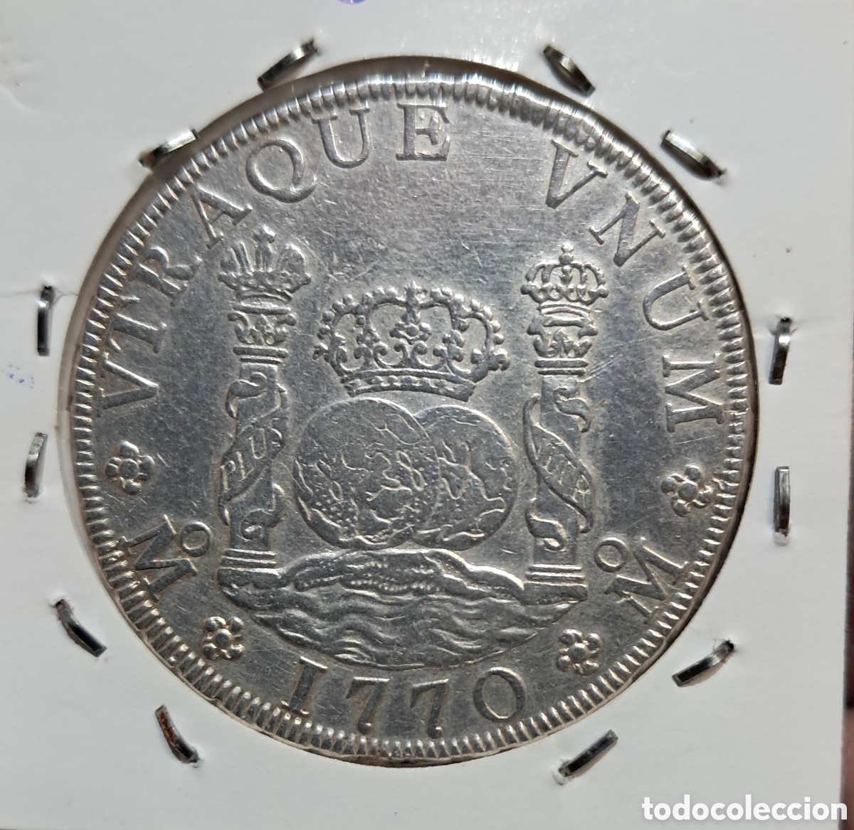 Monedas de Espa&ntilde;a: Moneda 8 reales 1770 - Foto 5