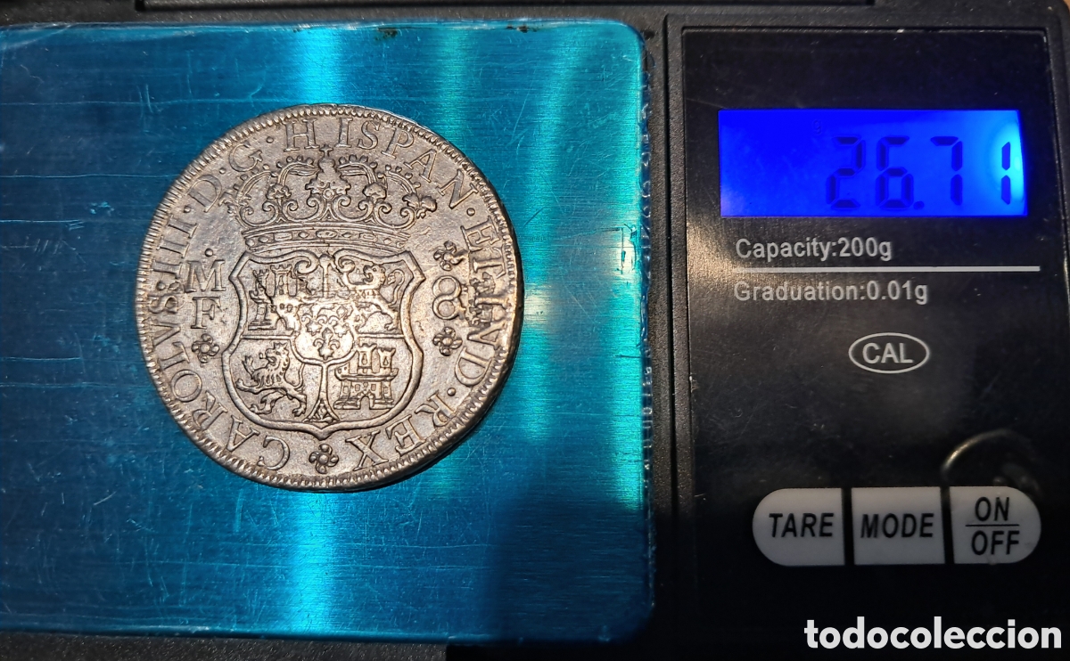 Monedas de Espa&ntilde;a: Moneda 8 reales 1770 - Foto 7