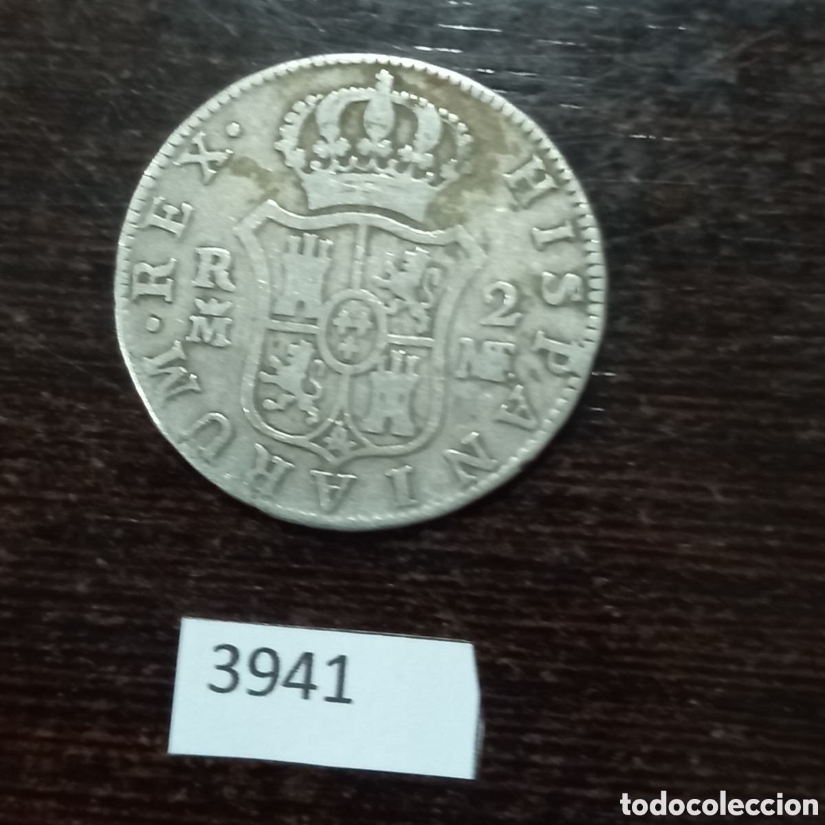 Monedas de Espa&ntilde;a: Espa&ntilde;a 2 reales 1795 Madrid - Foto 2