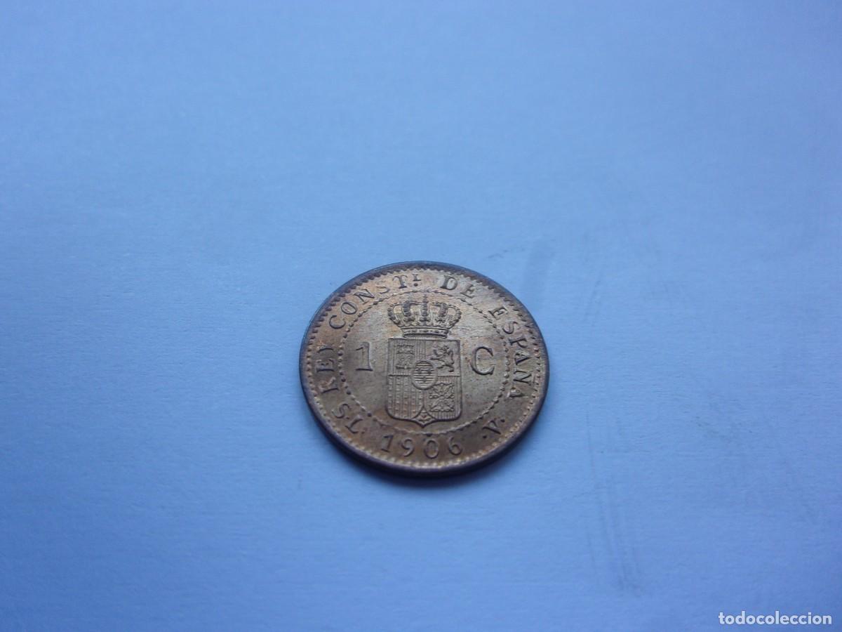 Monedas de Espa&ntilde;a: Espa&ntilde;a 1 c&eacute;ntimo 1906 SLV 9dq25 - Foto 6